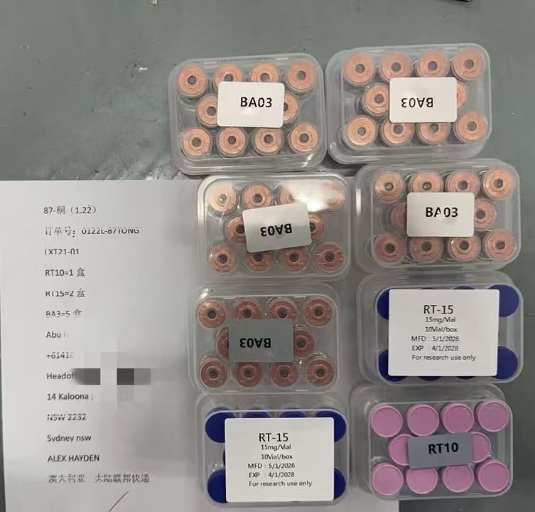 Prepared research product shipment